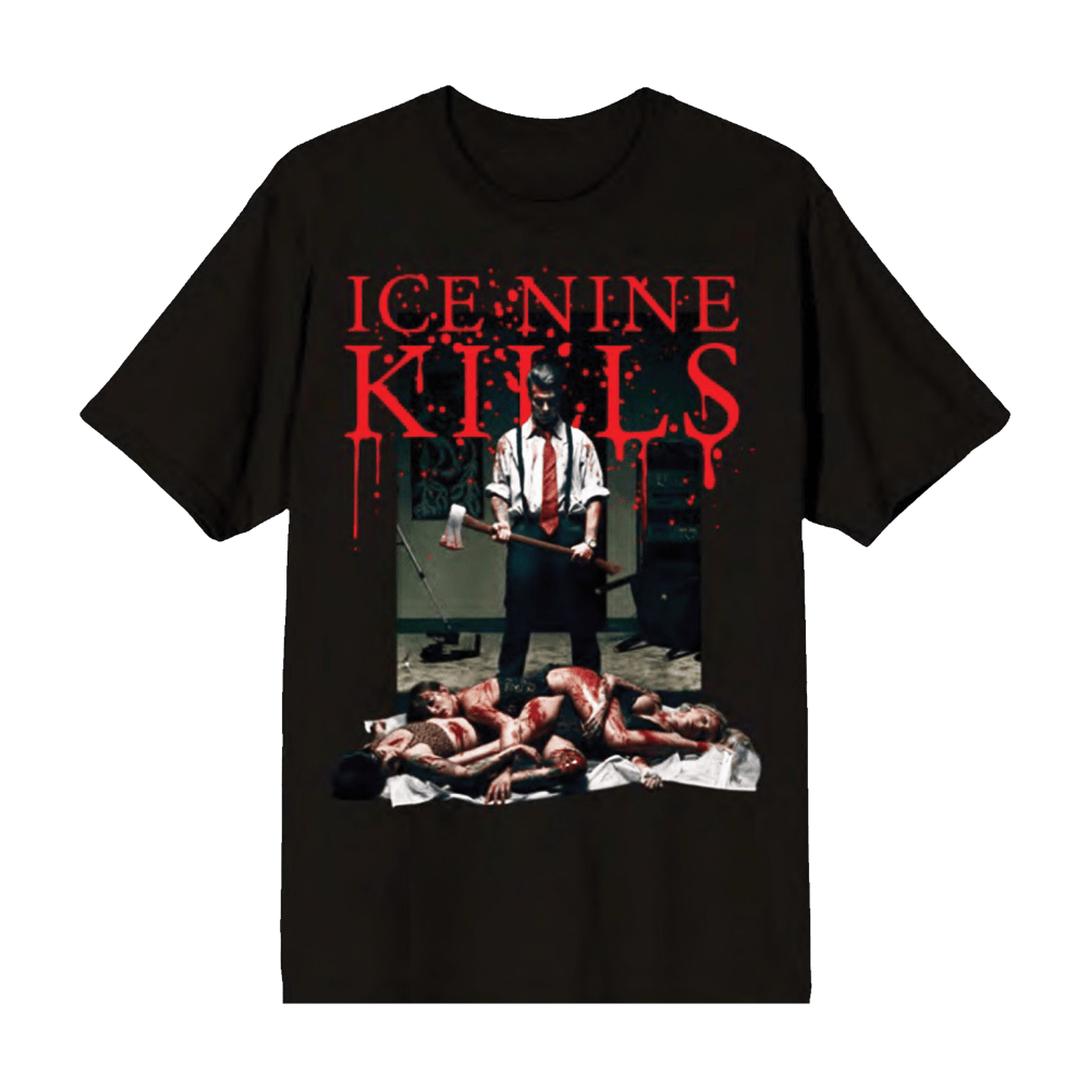 Ice Nine Kills Merch Bloody T-Shirt Halloween Ice 9 Kills Band Tour Fan Merchandise Oregontrailrvpk Shirt