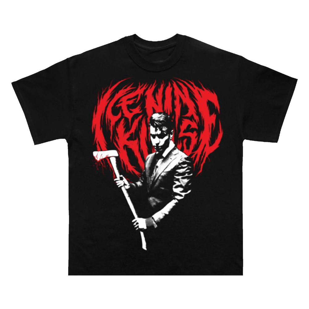 Ice Nine Kills Merch Psycho Logo T-Shirt Ice 9 Kills Band Tour Merchandise Oregontrailrvpk Shirt