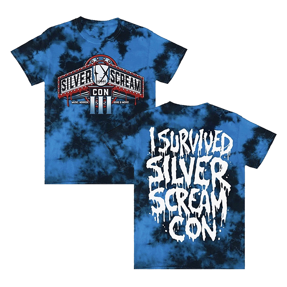 Ice Nine Kills Merch Shirt I Survived Silver Scream Con SSC III Tie Dye T-Shirt Oregontrailrvpk Shirt