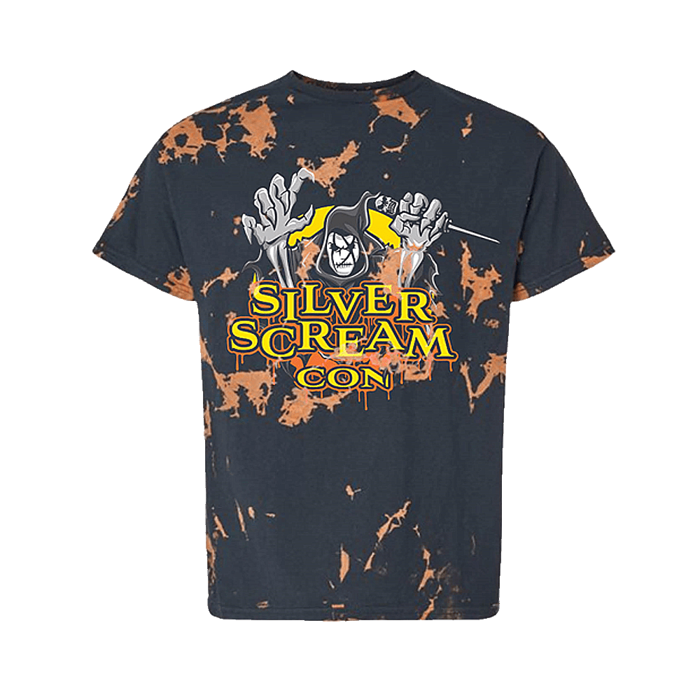 Ice Nine Kills Merch T-Shirt The Silver Scream Con SSC III Spirit Dye Shirt Ice 9 Kills Merch Oregontrailrvpk Shirt