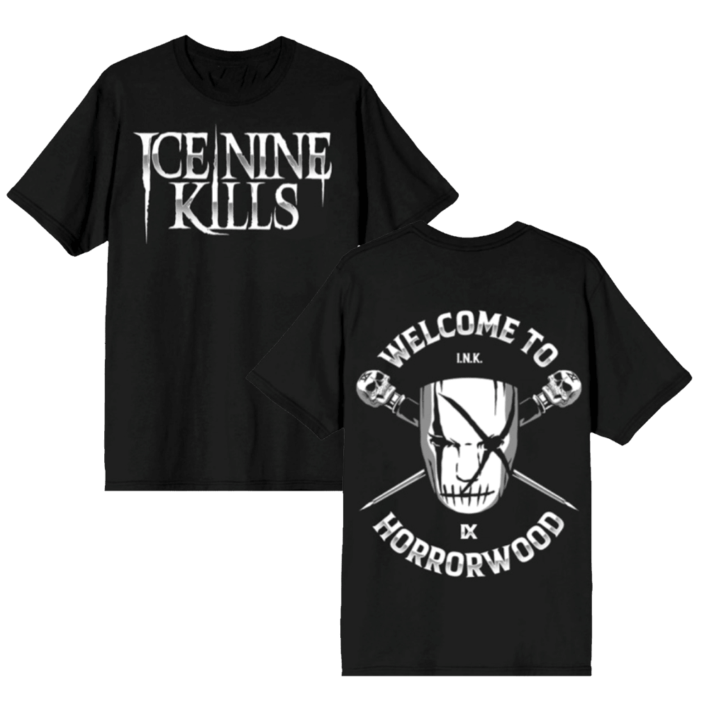 Ice Nine Kills Merch T-Shirt Welcome To Horrorwood Tee Shirt Ice Nine Kills Tour Merch Oregontrailrvpk Shirt