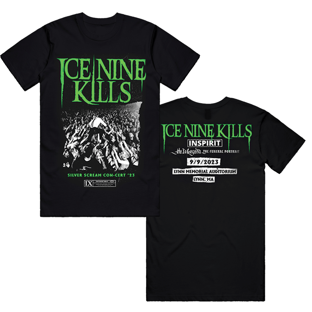 Ice Nine Kills Merch T-Shirtilver Scream Concert Tee Ice 9 Kills Band Tour Merch Oregontrailrvpk Shirt