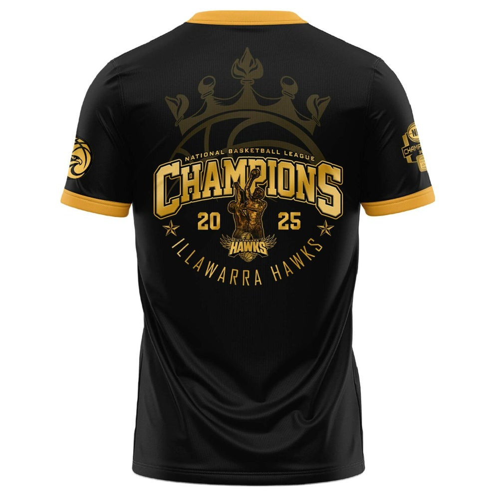 Illawarra Hawks NBL Champions 2025 Shirt And Hat National Basketball League Championship Oregontrailrvpk Shirt