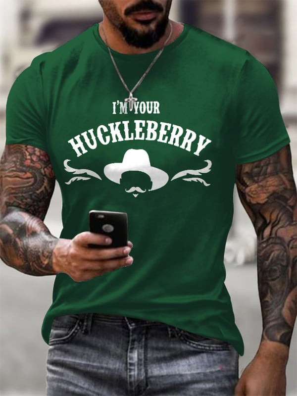I'm Your Huckleberry T-Shirt Doc Holliday Tombstone Shirt Gifts For Him Oregontrailrvpk Shirt