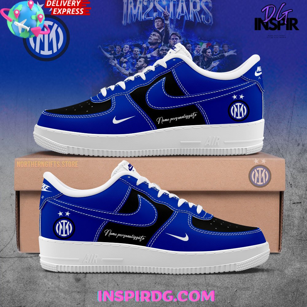 IM2STARS Inter Milan Custom Name Air Force 1