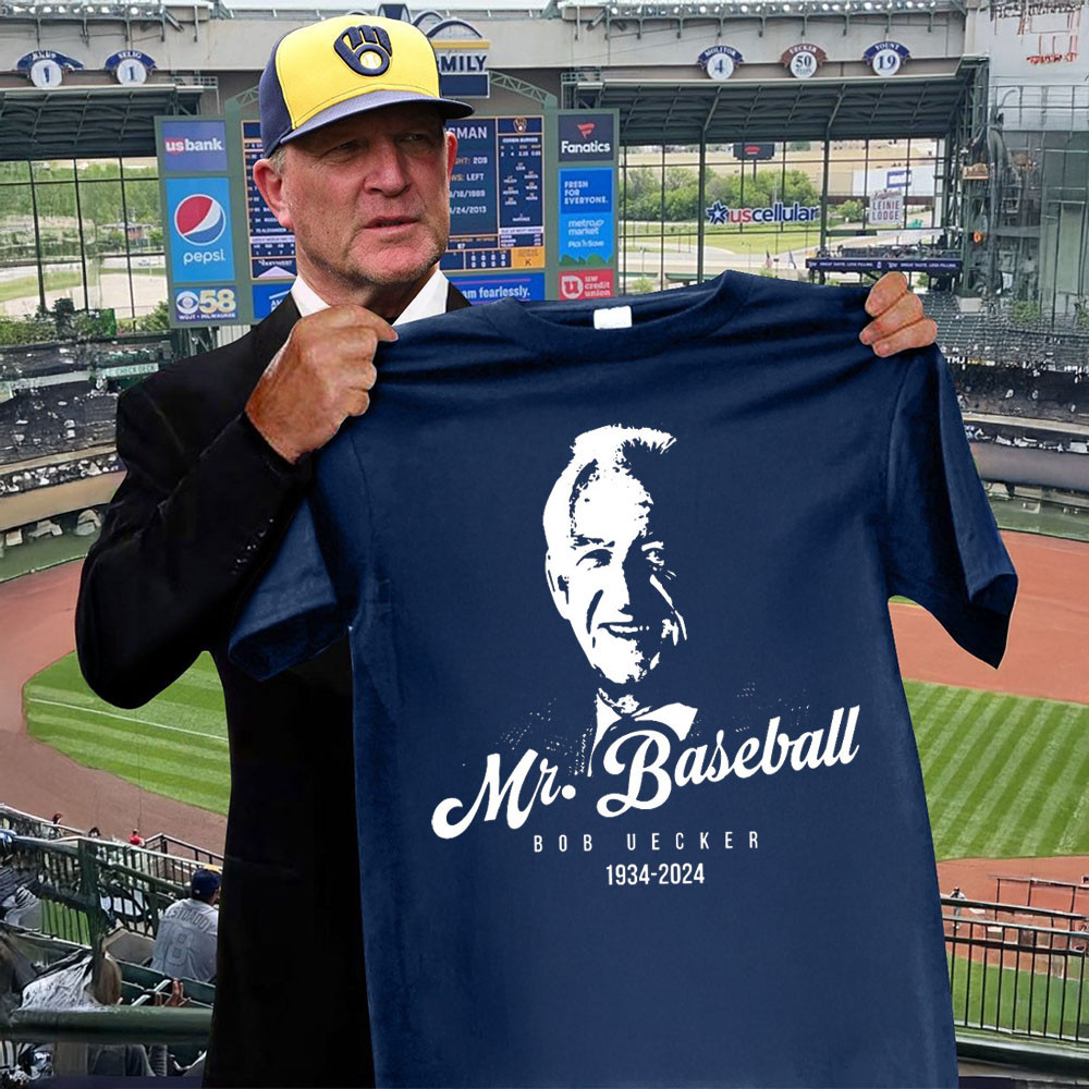 In Memory Of Mr. Baseball Bob Uecker Shirt RIP Legend Milwaukee Brewers Fan Merch Gifts Oregontrailrvpk Shirt