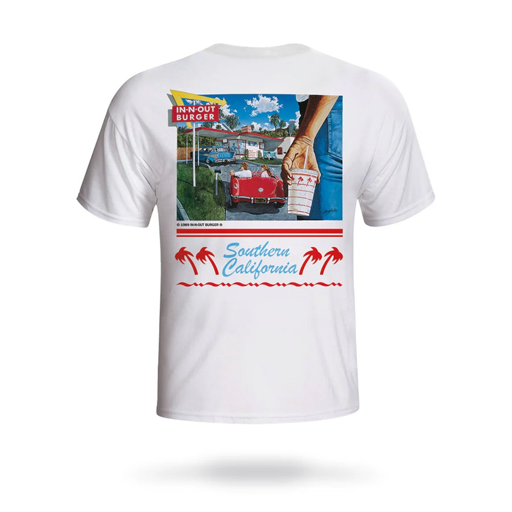 In N Out Shirt 1990 Southern California T-Shirt For New Dads Oregontrailrvpk Shirt
