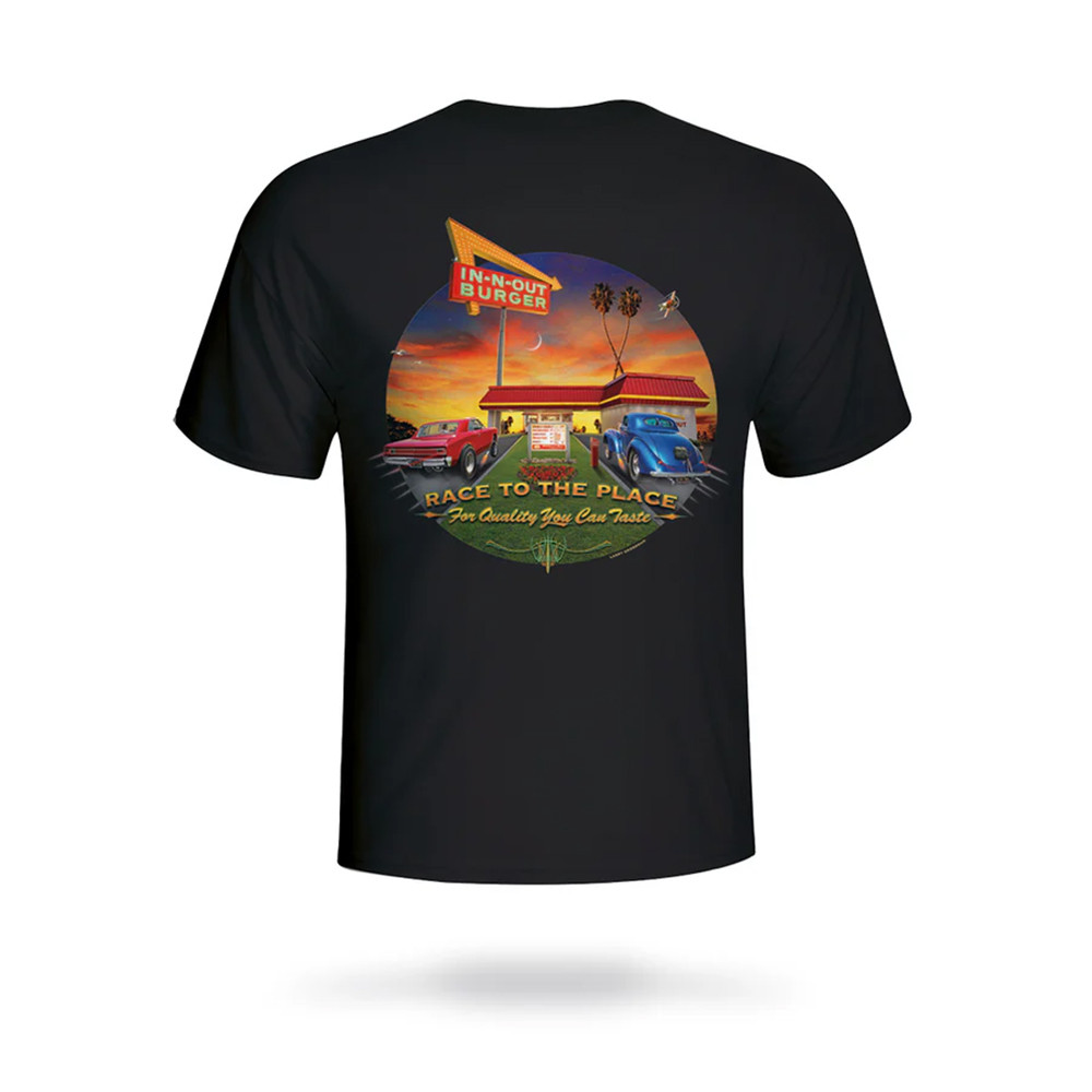 In N Out Shirt 2010 Race For The Taste Black T-Shirtpecial Gift For Father Oregontrailrvpk Shirt