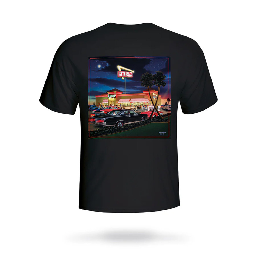 In N Out Shirt 2013 Now And Then Black T-Shirt Fathers Day Gifts Special Oregontrailrvpk Shirt