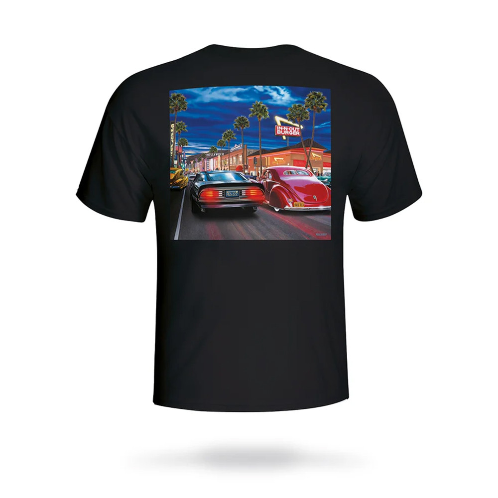 In N Out Shirt 2018 Hollywood Cruising Black T-Shirt Dad Birthday Gifts Oregontrailrvpk Shirt