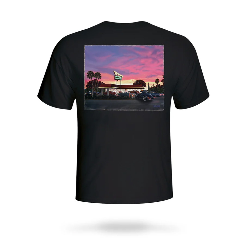 In N Out Shirt 2020 California Sunset Black T-Shirt Best Gifts For Dad Oregontrailrvpk Shirt