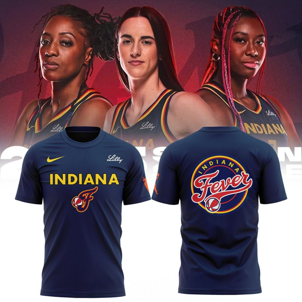 Indiana Fever Basketball 2025 Season T-Shirt Presents For Basketball Fans Oregontrailrvpk Shirt