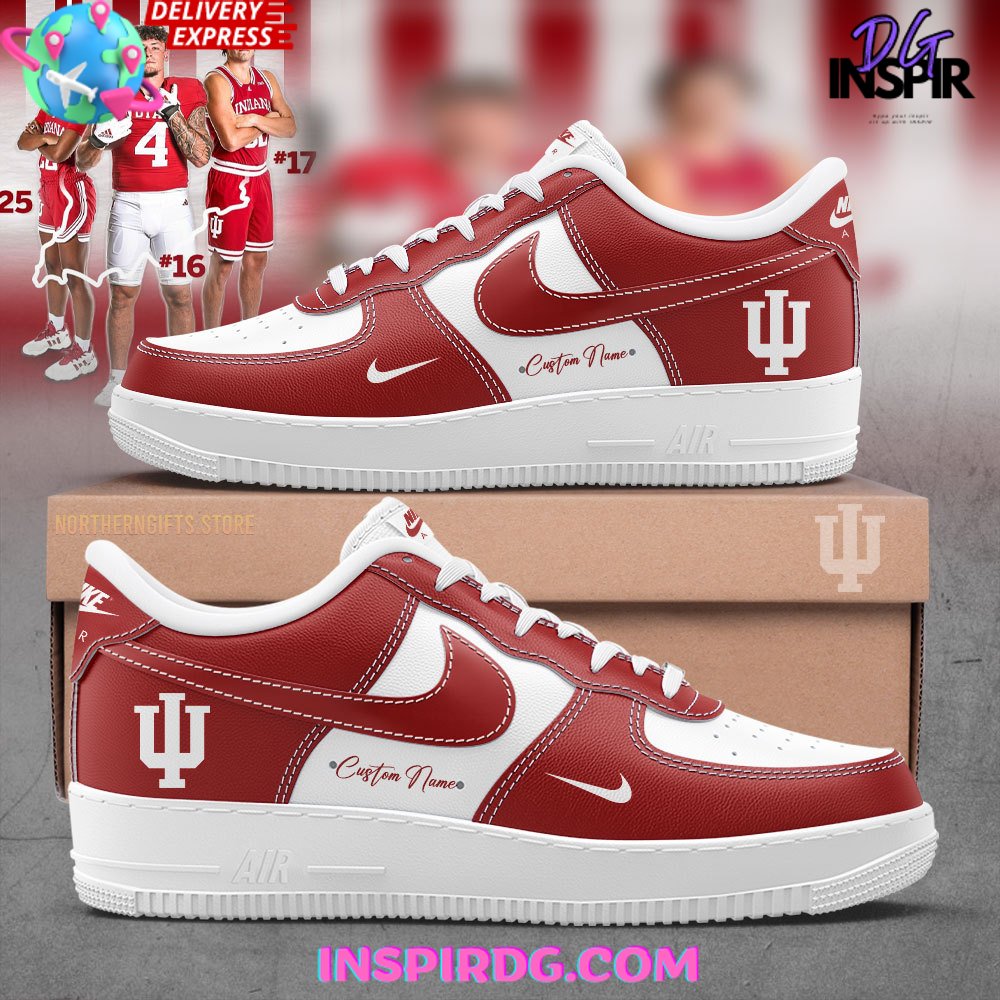 Indiana Hoosiers Custom Air Force 1