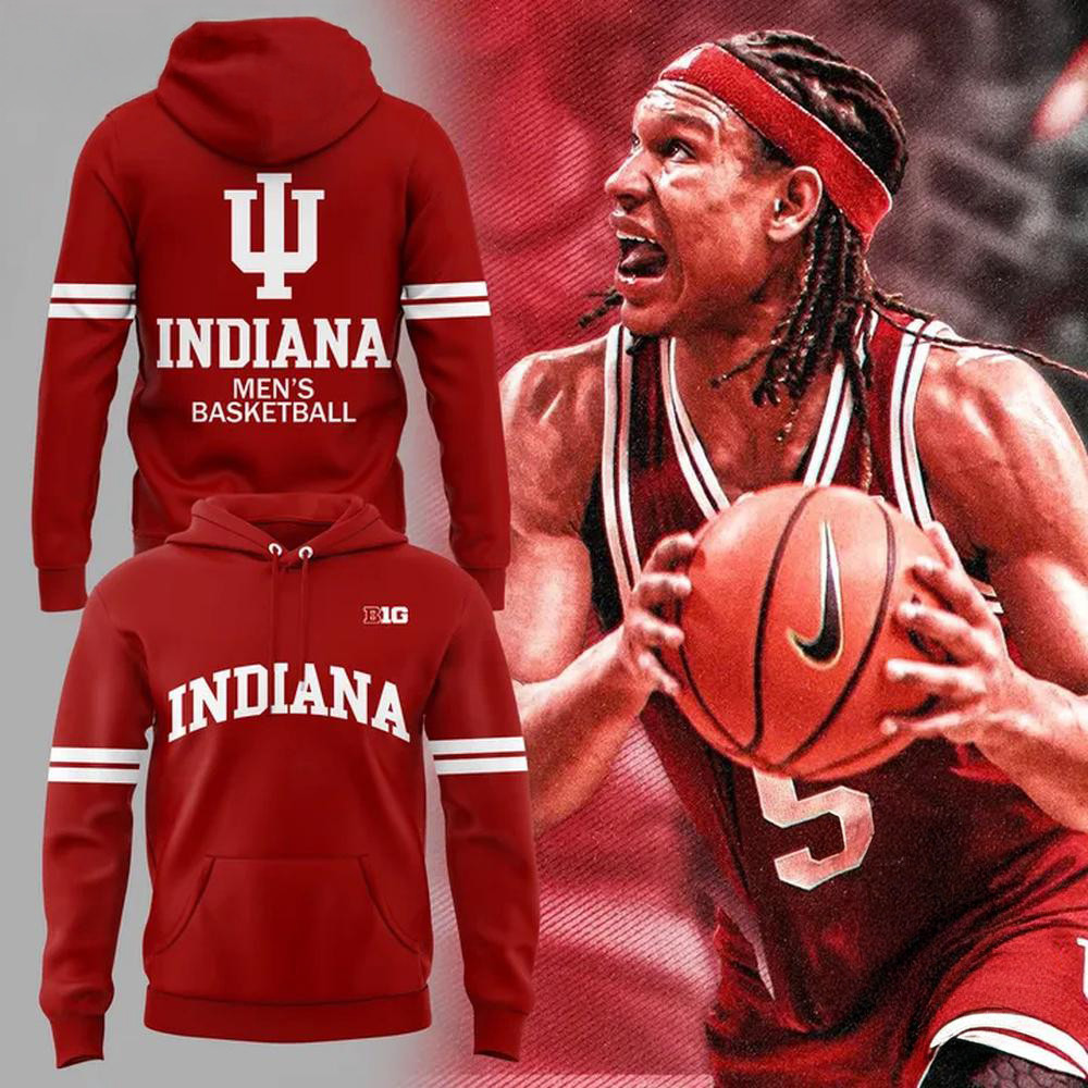 Indiana Hoosiers Men's Basketball Special Edition 2025 Hoodie Gift For Basketball Fan