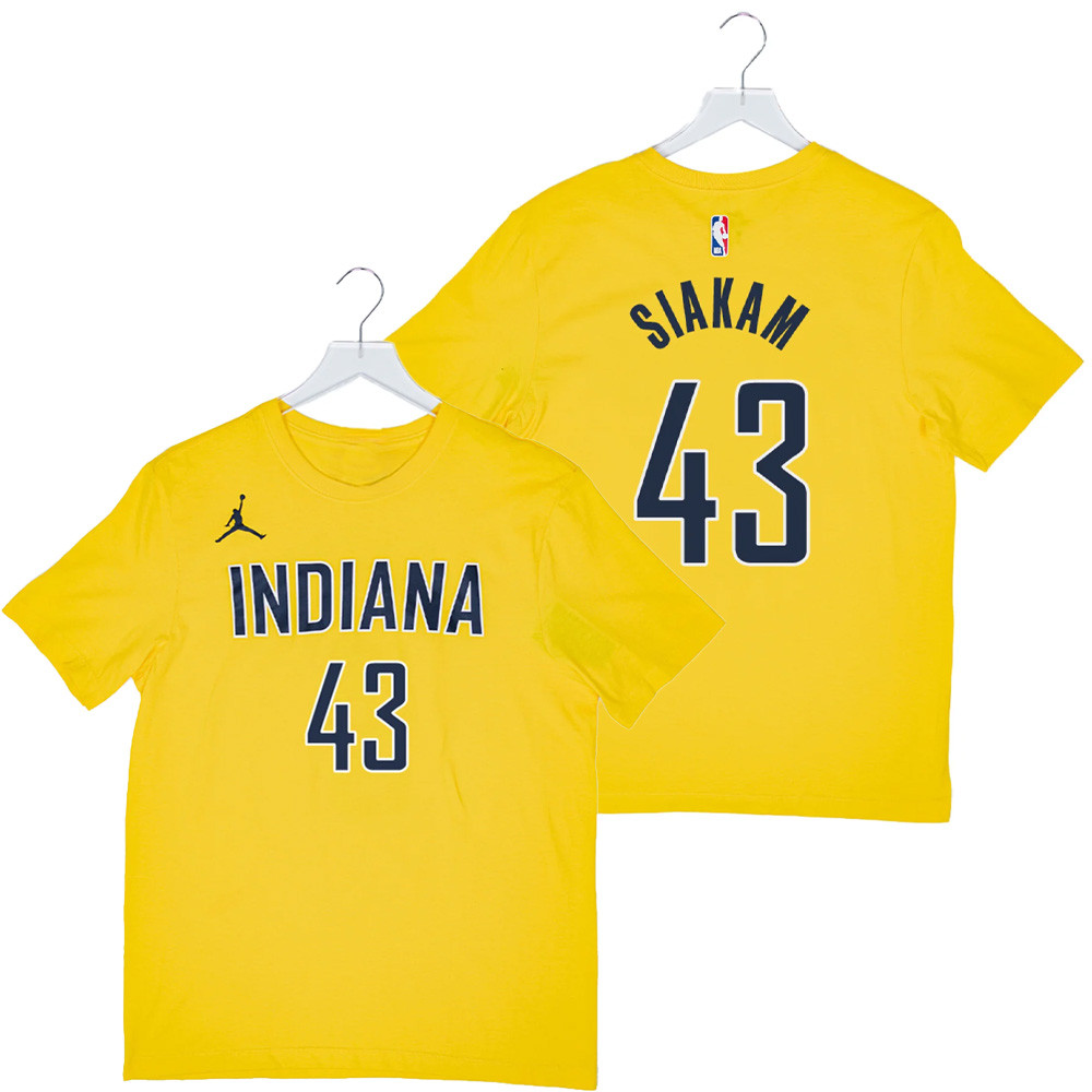 Indiana Pacers #43 Pascal Siakam Statement Name and Number T-shirt by Jordan Gifts For Basketball Fan Oregontrailrvpk Shirt