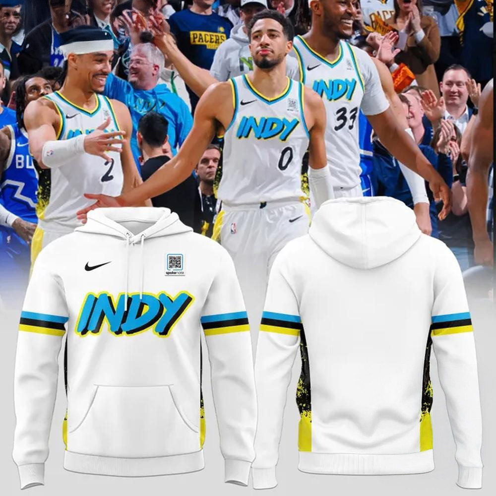Indiana Pacers Special Edition INDY Hoodie Basketball Enthusiast Gifts
