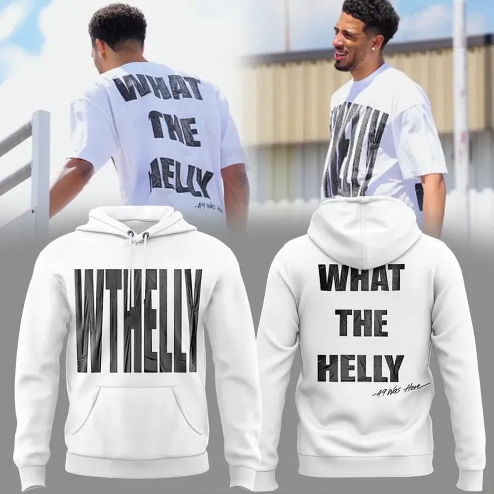 Indiana Pacers What The Helly Graphic White Hoodie Presents For Basketball Fans