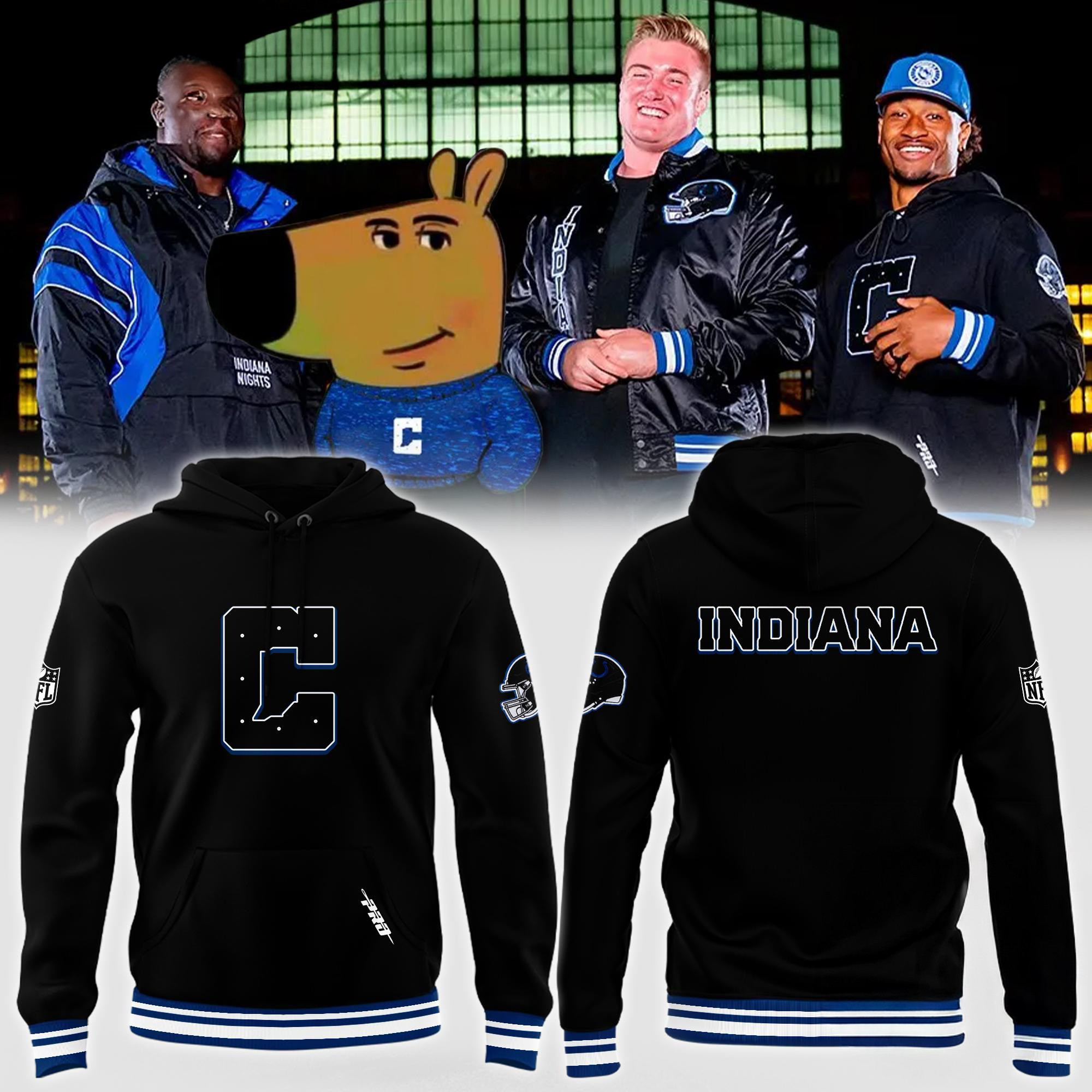 Indianapolis Colts Football Special Edition Indiana Night Indianapolis Hoodie