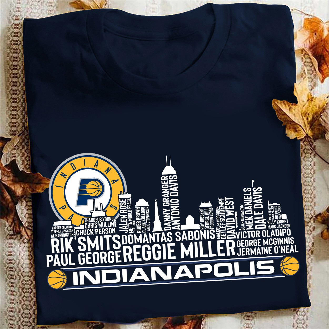 Indianapolis Indiana Pacers T-Shirt Legends Fan Merch Baseball Lover Gifts For Him Oregontrailrvpk Shirt