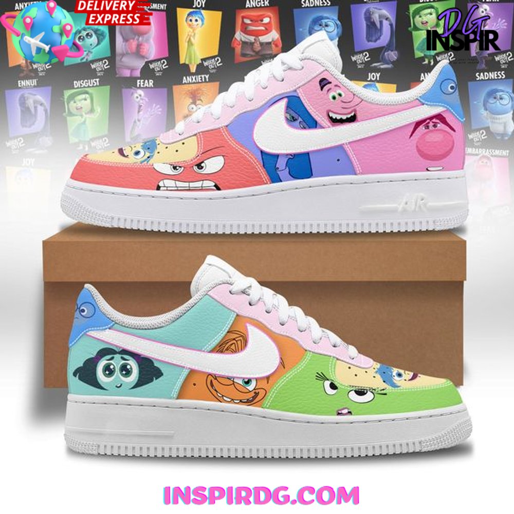 Inside Out Walt Disney Limited Edition Air Force 1