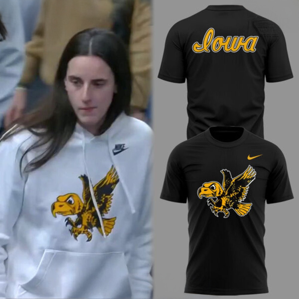 Iowa Hawkeyes Flying Herky 2025 Black T-Shirt Best Gift For Football Lovers Oregontrailrvpk Shirt