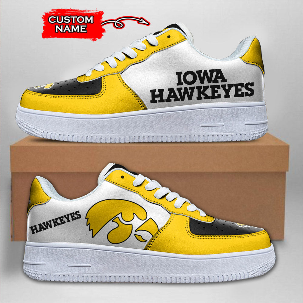 Iowa Hawkeyes NCAA Air Low-Top Sneakers Shoes For Men And Women