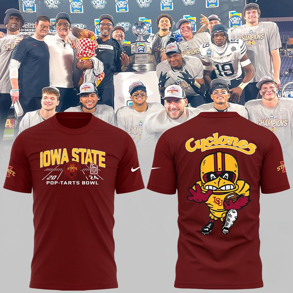 Iowa State Football Cyclone Strength Red Shirt Unique Gifts For Football Fans Oregontrailrvpk Shirt