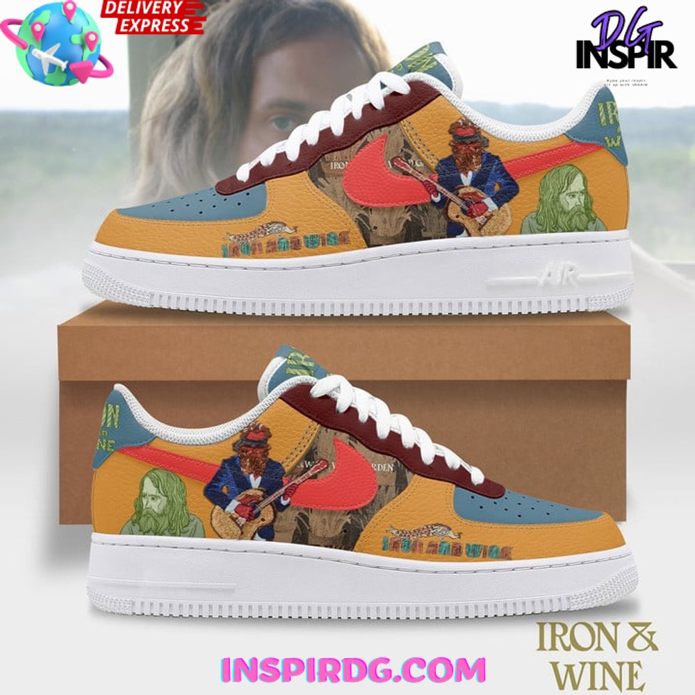 Iron & Wine Air Force 1 Sneaker
