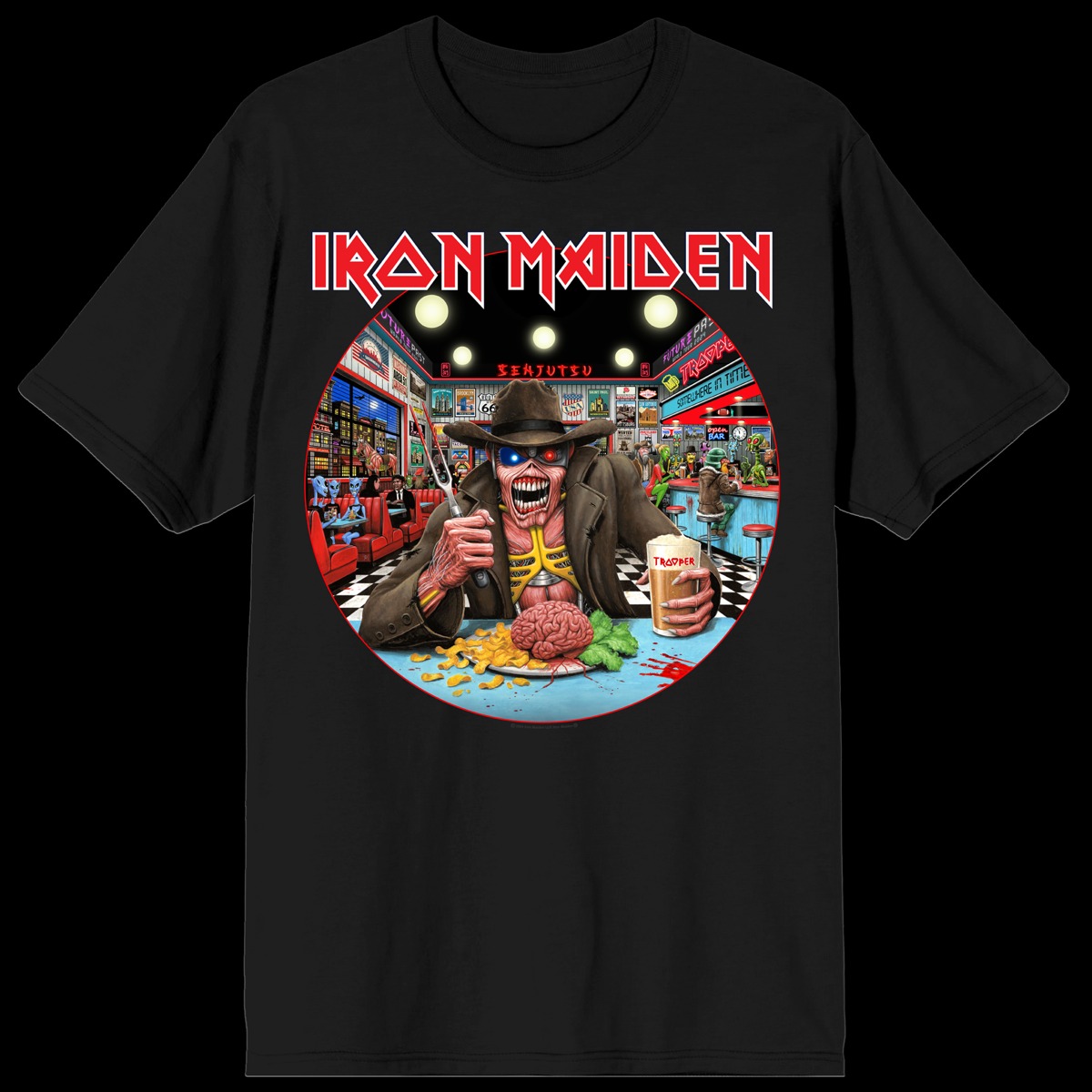 Iron Maiden 25-26 T-Shirt Oregontrailrvpk Shirt