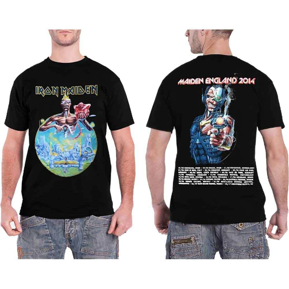 Iron Maiden England 2014 3D Shirt Oregontrailrvpk Shirt