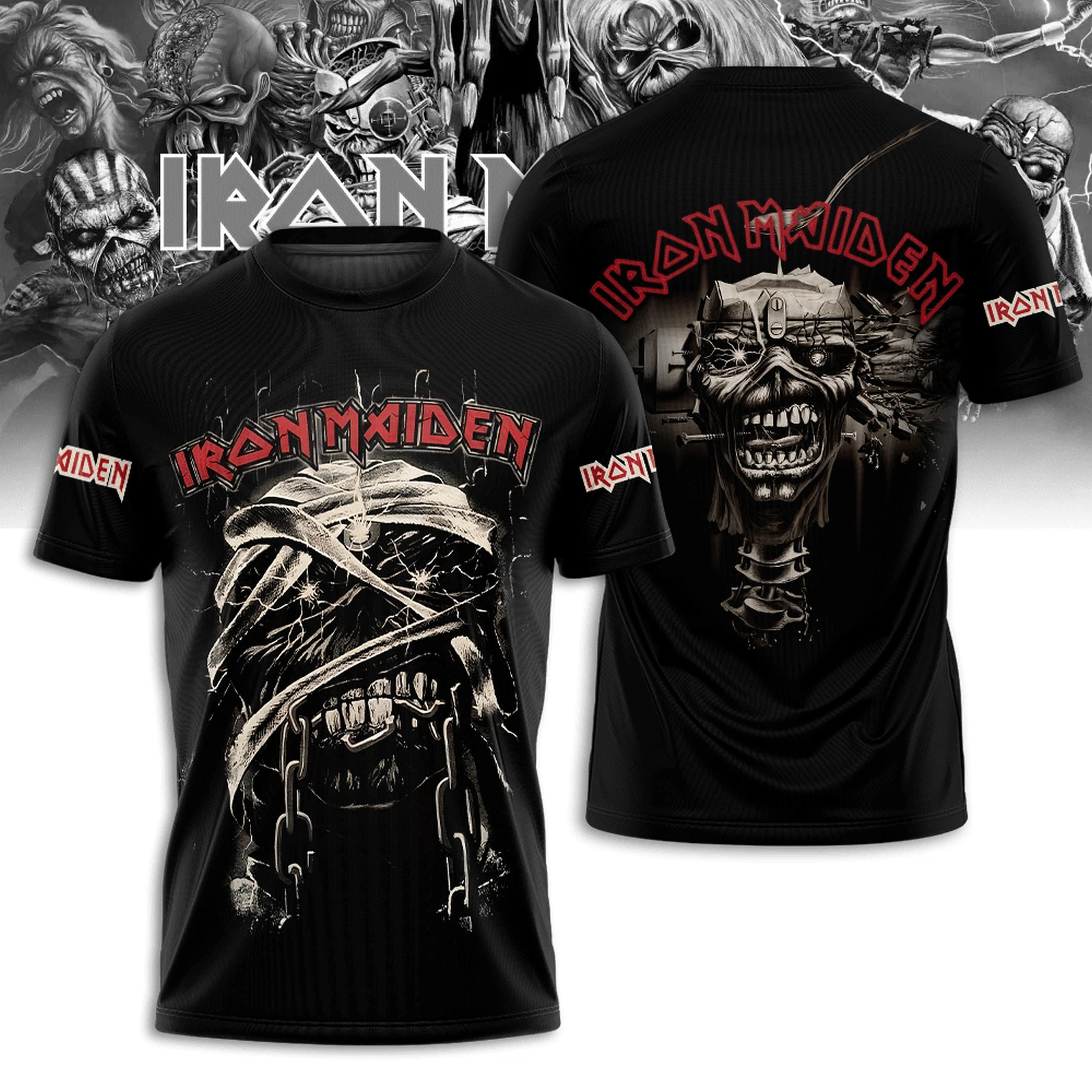 Iron Maiden Inspired Run For Your Lives World Tour 2025 T-Shirt Music Gift Ideas For Guys Oregontrailrvpk Shirt