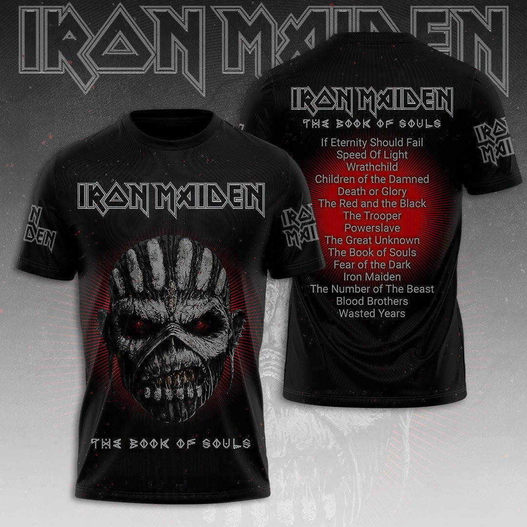 Iron Maiden The Book Of Souls Shirt Oregontrailrvpk Shirt