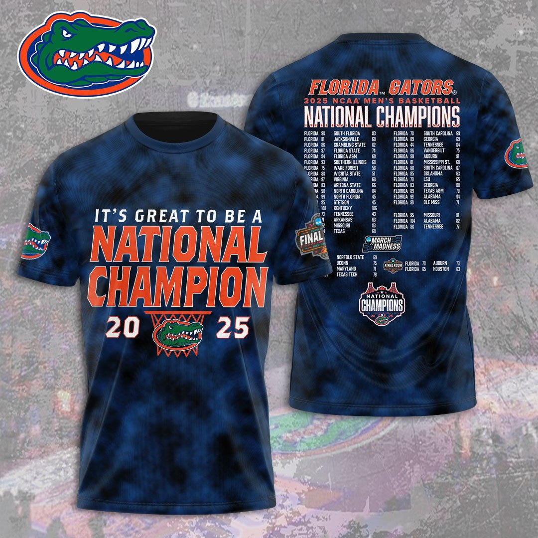 It's Great To Be National Champions 2025 T-Shirt Gift For Basketball Lover Oregontrailrvpk Shirt
