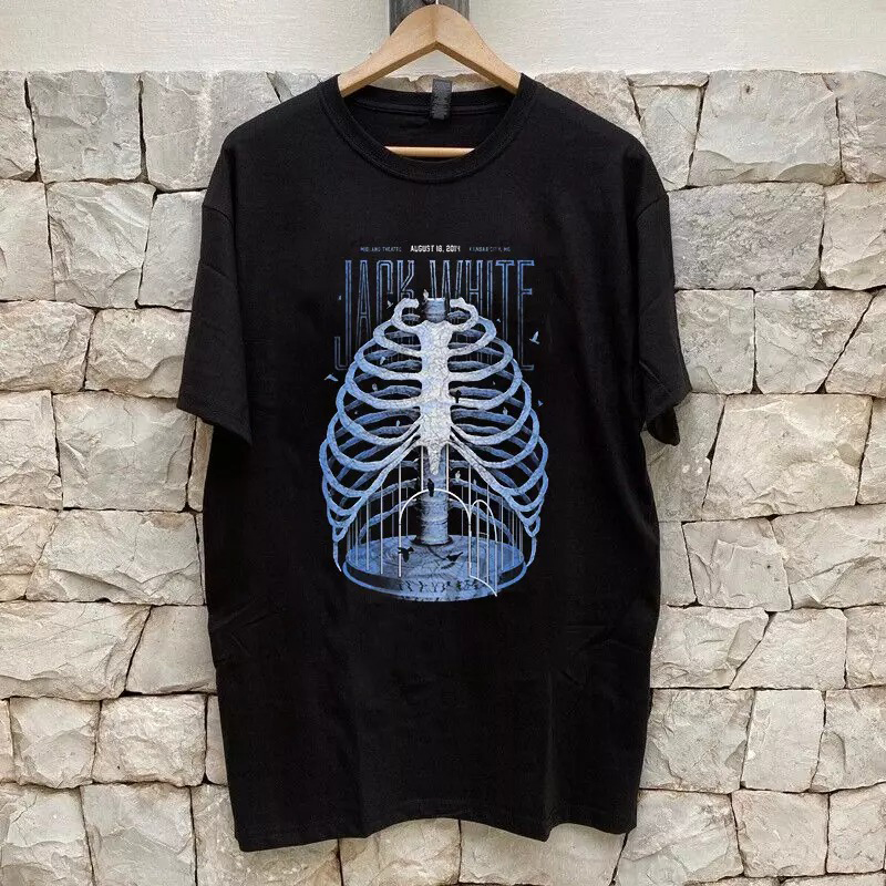 Jack White Live In Concert Tour T-Shirt Oregontrailrvpk Shirt