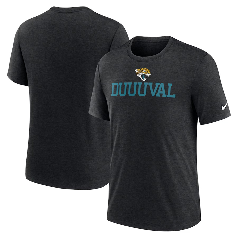Jacksonville Jaguars Nike Blitz Tri-Blend T-Shirt Football Gifts Oregontrailrvpk Shirt