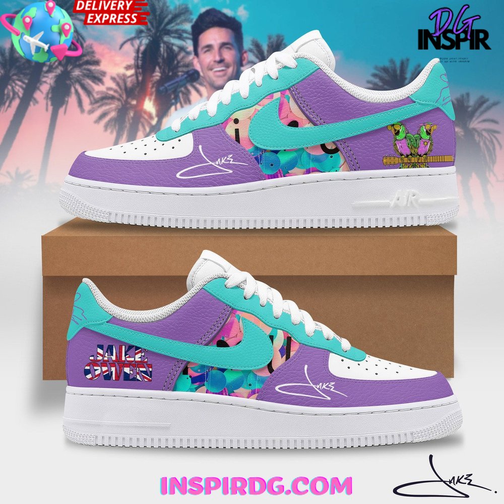 Jake Owen Purple Summer Limited Edition Air Force 1