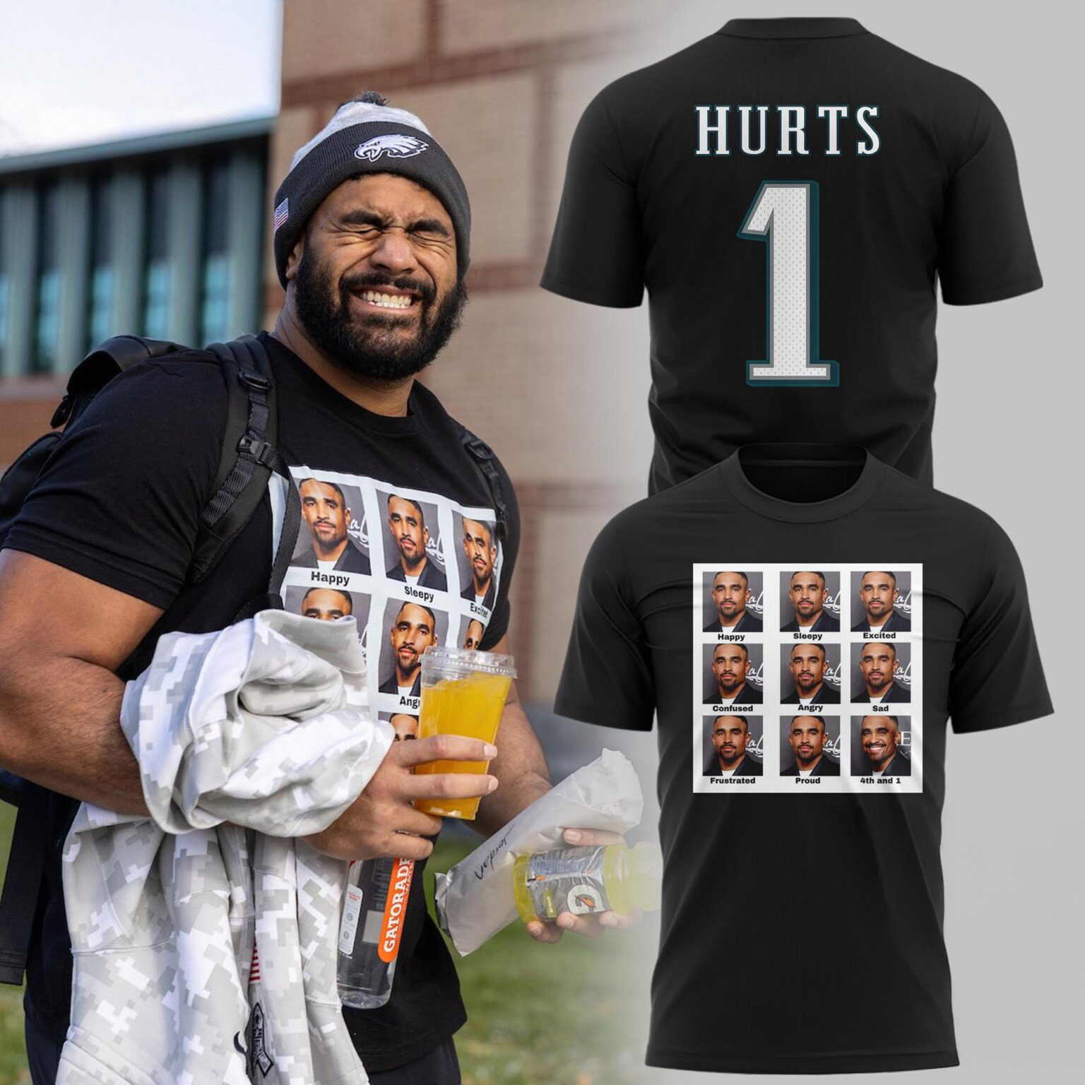 Jalen Hurts Philadelphia Eagles Special Edition T-Shirt Best Football Gifts Oregontrailrvpk Shirt