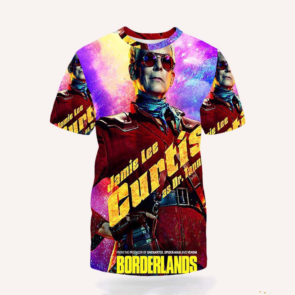 Jamie Lee Curtis as Dr Patricia Tannis in Borderlands Official Poster Shirt Oregontrailrvpk Shirt