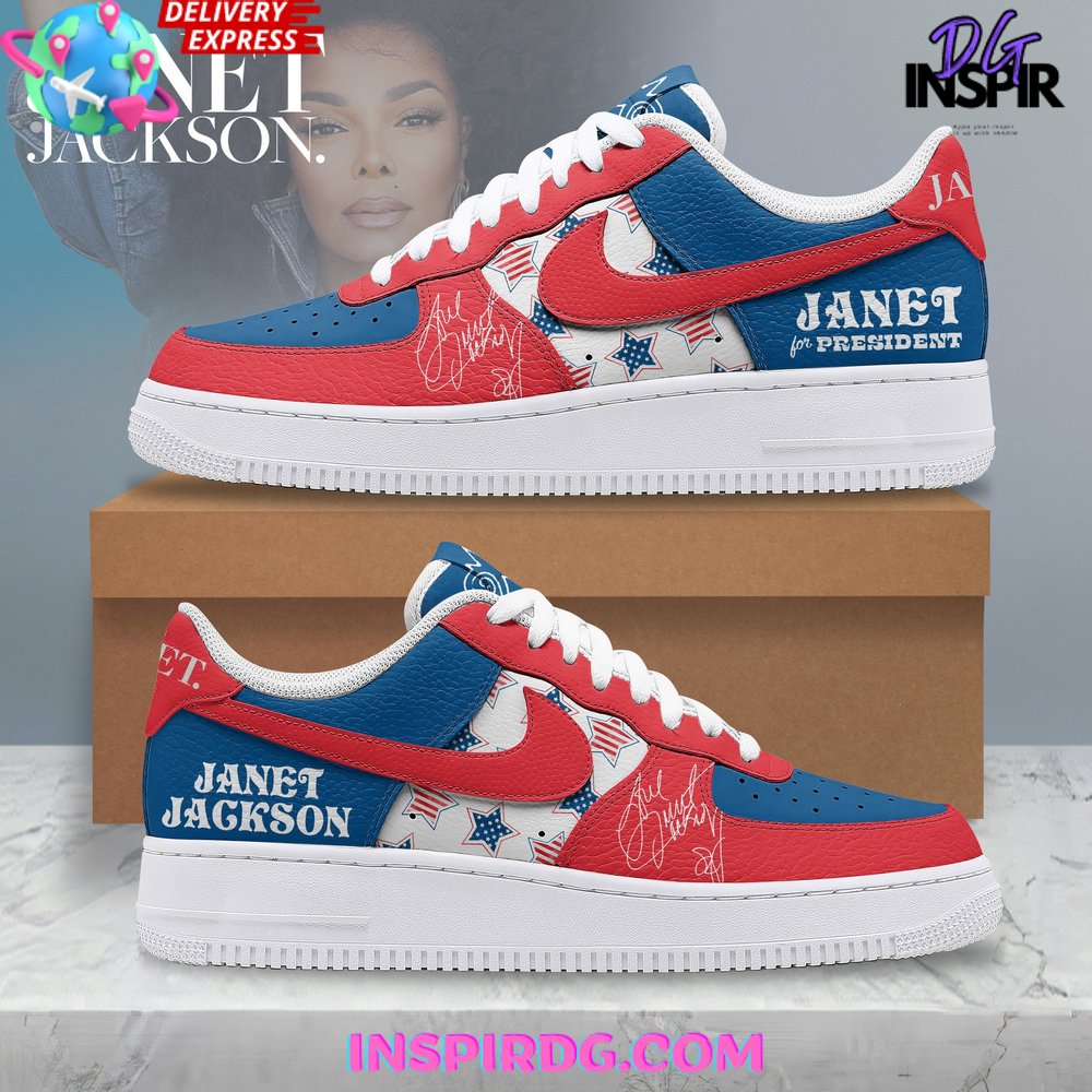 Janet Jackson For President Limited Edition Air Force 1