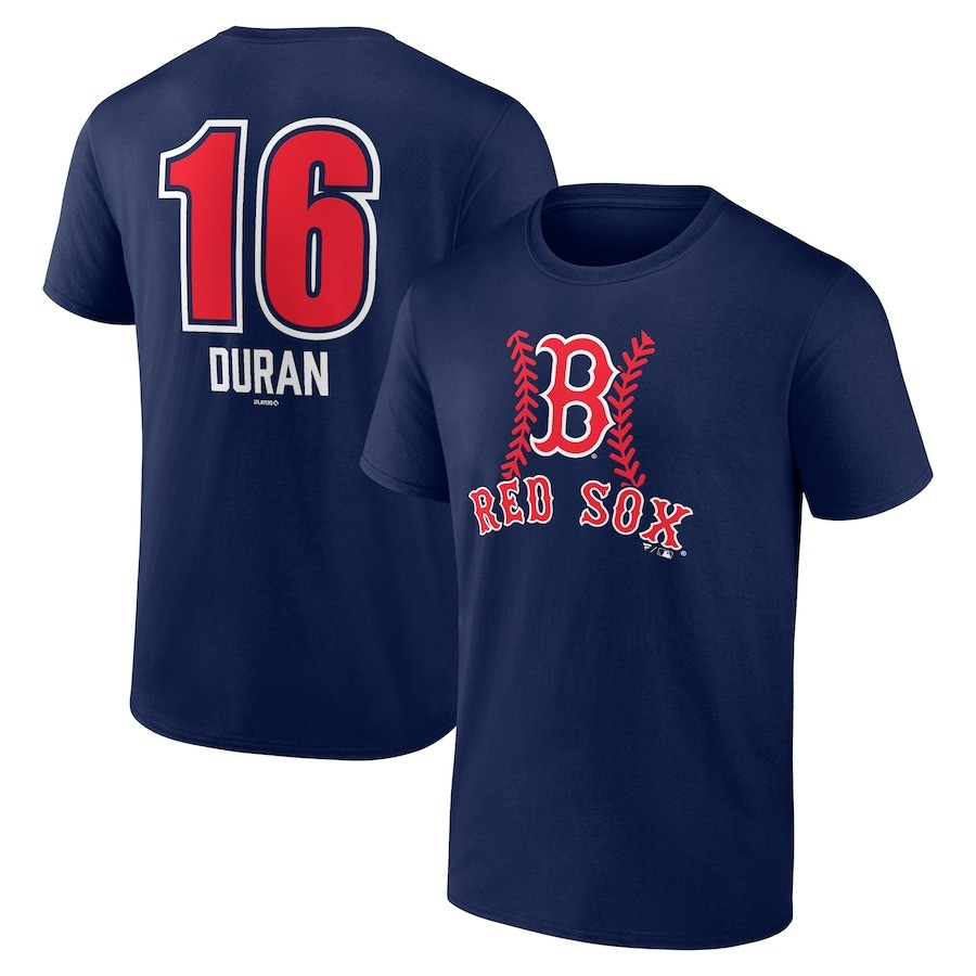 Jarren Duran T-Shirt Men's Boston Red Sox Fastball Player Name And Number Shirt Fan Merch Oregontrailrvpk Shirt
