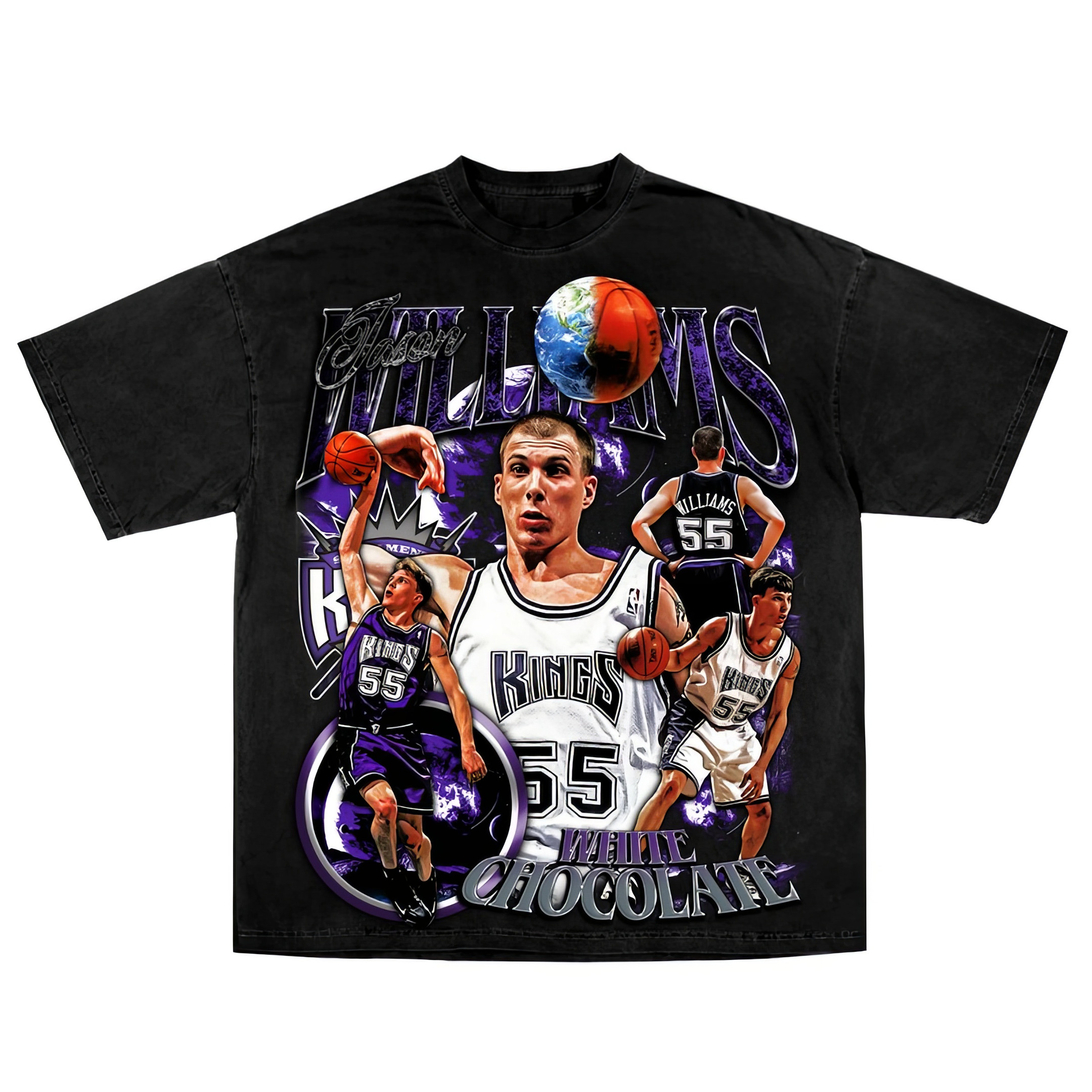 Jason Williams 55 White Chocolate T-Shirt Best Gifts For Basketball Fans Oregontrailrvpk Shirt
