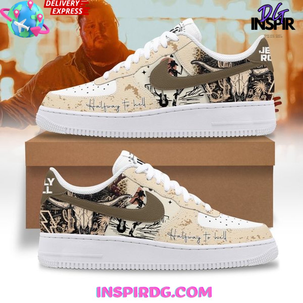 Jelly Roll Halfway To Hell Limited Edition Air Force 1 Sneaker