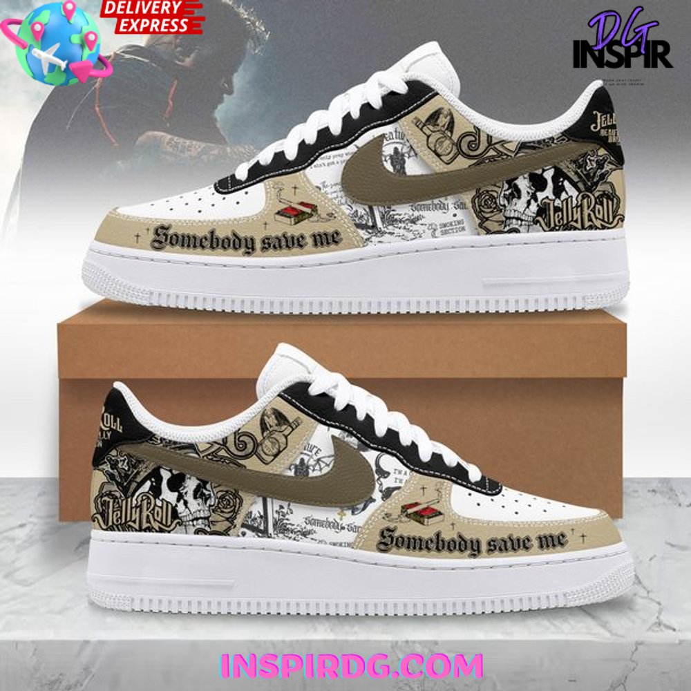 Jelly Roll Somebody Save Me Limited Edition Air Force 1
