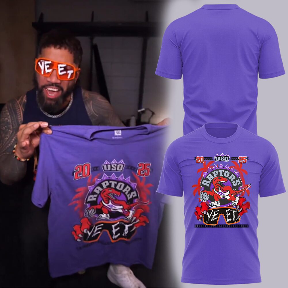 Jey Uso x Toronto Raptors Shirt Cool Gifts For Basketball Players Oregontrailrvpk Shirt