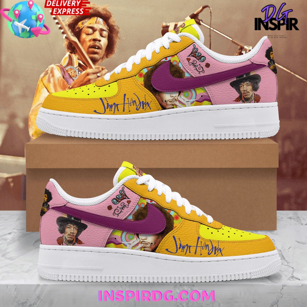 Jimi Hendrix Guitarist Limited Edition Air Force 1