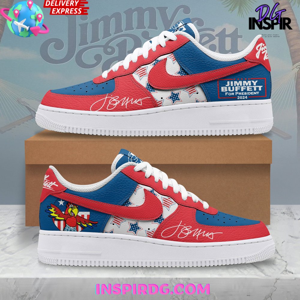 Jimmy Buffet For President 2024 Limited Edition Air Force 1