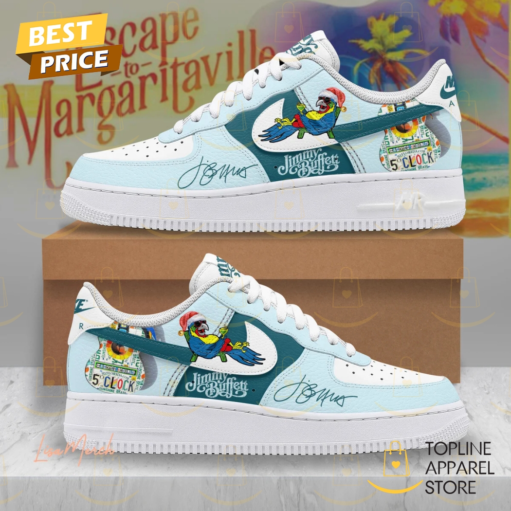 Jimmy Buffett 5 Oclock Signature Air Force 1
