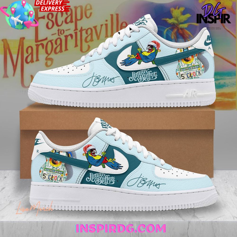 Jimmy Buffett Escape to Margaritaville Limited Edition Air Force 1