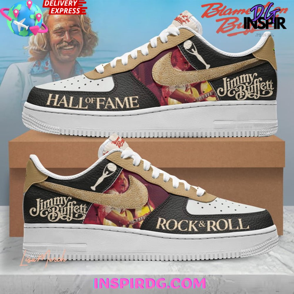 Jimmy Buffett Hall Of Fame Limited Edition Air Force 1