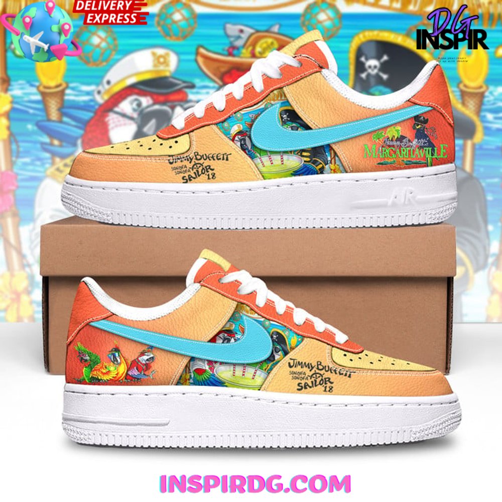 Jimmy Buffett Margaritaville New Release Air Force 1 Sneaker